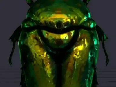 beatle 3d model 3D model