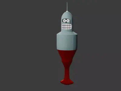 Bender Lure Free 3D print model