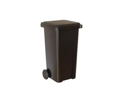 Wheelie Bin Free 3D model