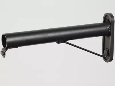 Colt  - 608 Tinker Air Force Stock - Replica Low-poly 3D model