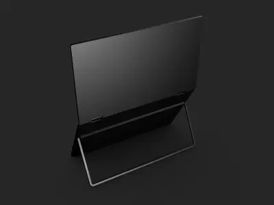 Dual Monitor 3D model