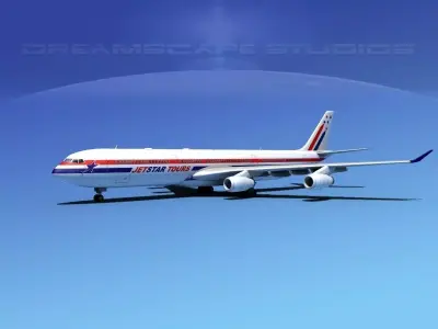 Airbus A340-600 JetStar Tours 3D model