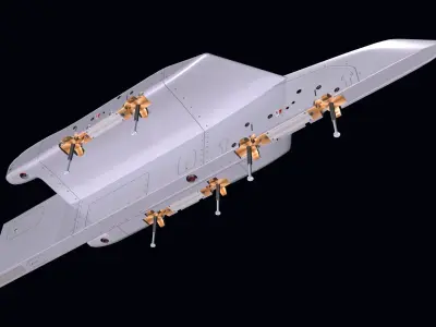 AT 730 Store Rack 3D model