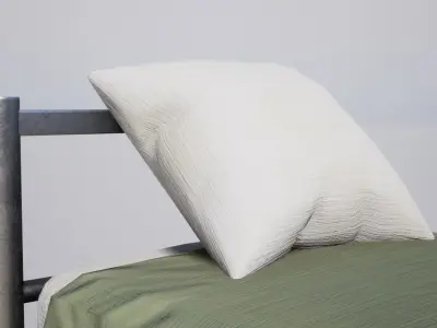 Military Beds Low-poly 3D model