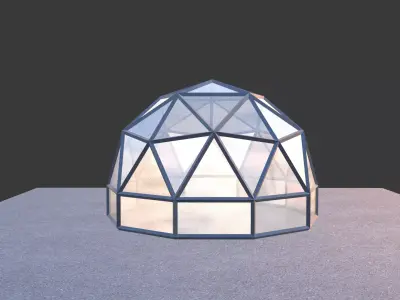 Dome Building 3D model