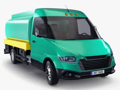 Generic Light Truck Tank M 2 3D model