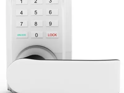 Keypad Door Lock 3D model