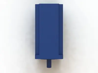 Three Phase Stepper Motor Passo Trifasico Veder VDB31122A 3D model