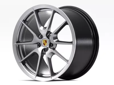 Porsche Cayman S Wheels 3D model