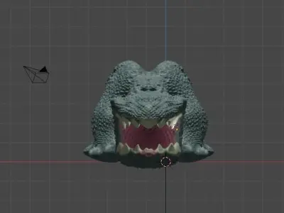 titan snake model Free 3D model