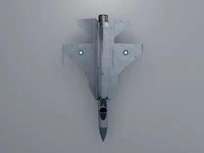 JF-17 THUNDER FIGHTER JET 3D model