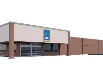 Retail-028 Aldi 3D model