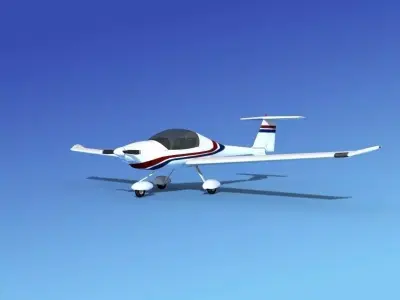 Daimond DA-20 Katana V16 3D model