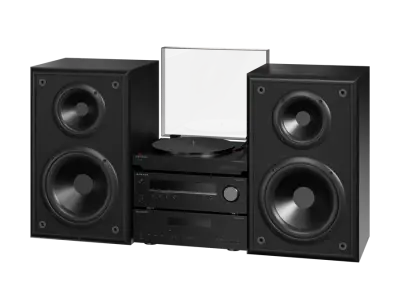 Stereo Set Model, Black 