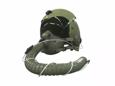 Pilot helmet jc-2 3D model