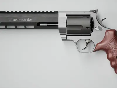 Thunderstrike New Wood Low-poly 3D model