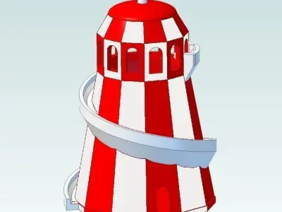 Helter Skelter Free 3D print model