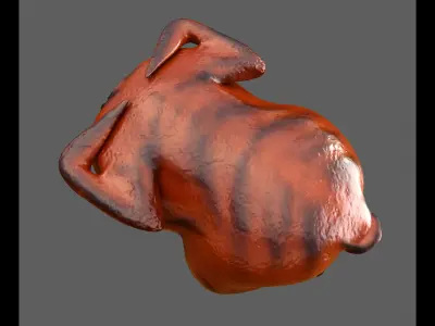 chicken Low-poly 3D model