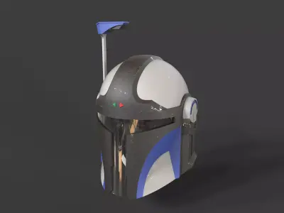 Mandalorian Helmet 3D print model buy