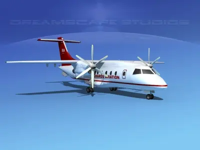Dornier Do-328-130 Richards Aviation 3D model