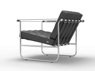 De Sede Armchair HE-113 Free 3D model
