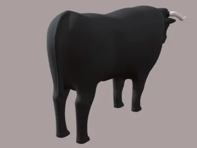 Bull 3D Free 3D model