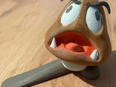 GOOMBA DOOR STOPPER Free 3D print model