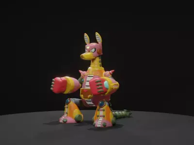 Vanishing Gungaroo 3D model