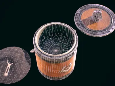 Tea Jar - Game Ready