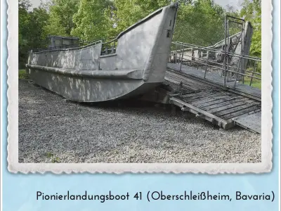 Pionierlandungsboot Pilabo 41 transport boat - Modern WW2 WW1 Wo 3D print model