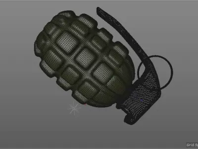 Grenade HP Free 3D model