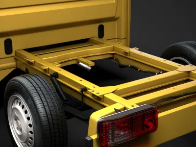 RAM Sprinter Chassis Crew Cab L1 FWD 2020 3D model