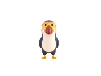 Character312 Toucan 3D model