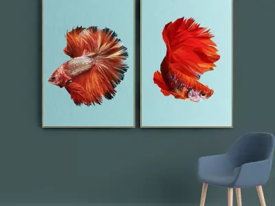 Photo Frame 47 Low-poly 3D model