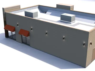 Dunkin Donuts 3D model