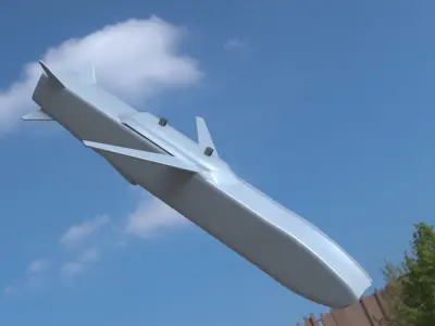 Som Cruise Missile 3D model