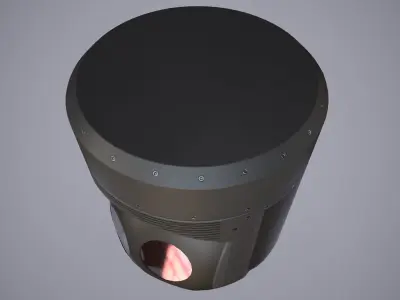 TrakkaCam TC-300 Low-poly 3D model