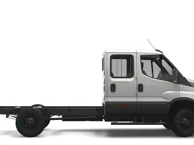 Iveco Dayli Doka 4x4 2017 3D model