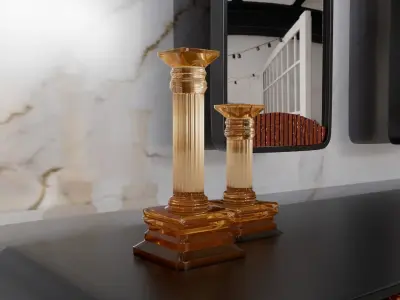 Decorative Column 3D Model Free 3D model