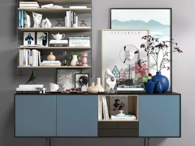 Scandinavian set 008 3D model