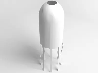 Conical Kite 3D model