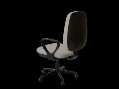 Game Ready Chair Asset Free low-poly 3D model