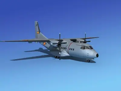 Casa CN-235 Spain 3D model
