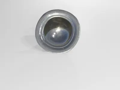 15th century kettle helmet Free low-poly 3D model