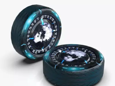 D3 Jant Maresal3d Low-poly 3D model