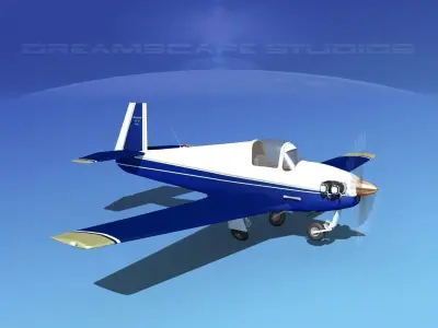 Mooney M-18 Mite V07 3D model