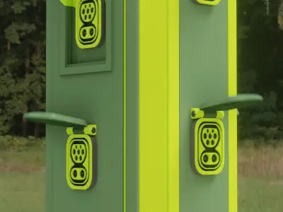 Charging Station Version 2 Extreme 3D model