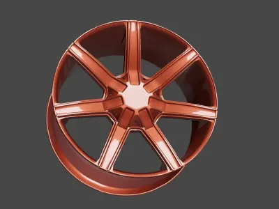 Dropstar 650B wheel Free 3D model