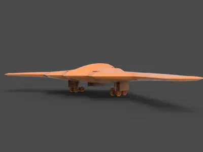 B-2 Spirit 3D print model
