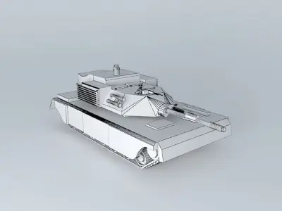 Tank kn 1 Free 3D model